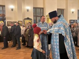 Канун праздника Введения во храм Пресвятой Богородицы